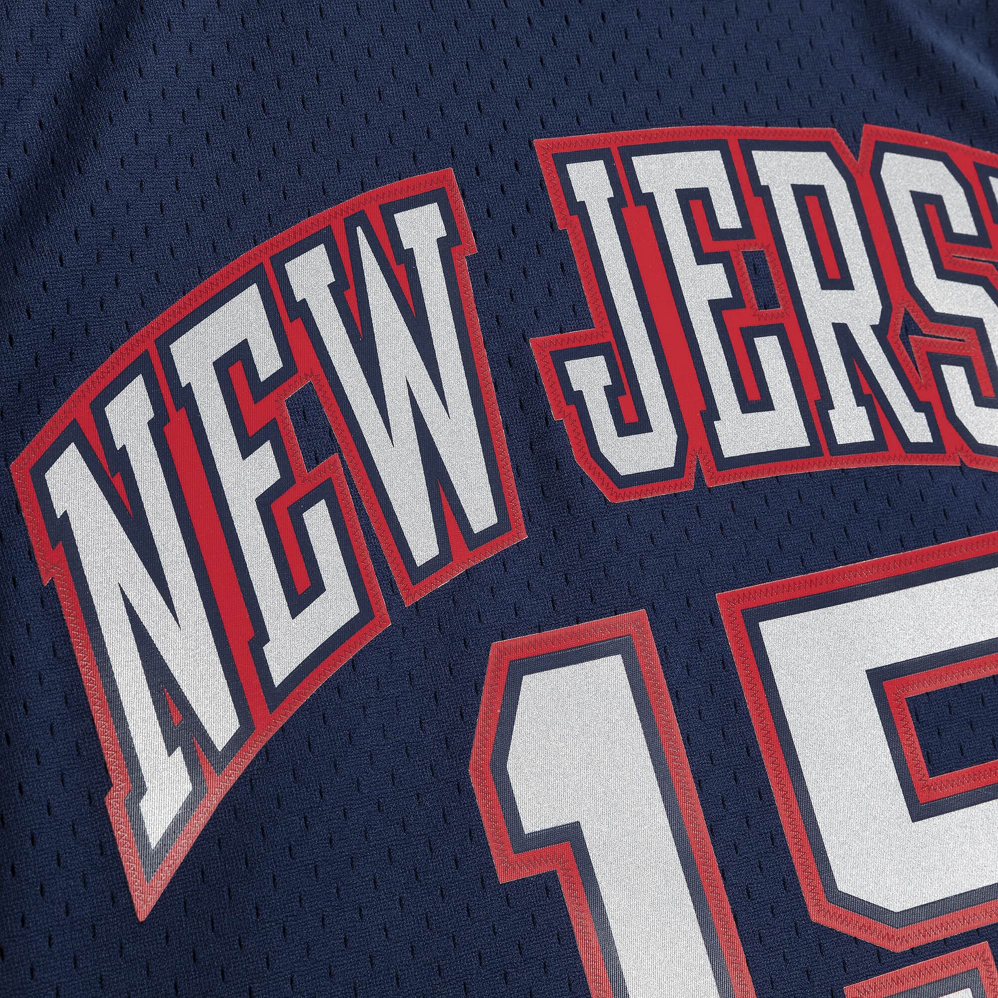 Men's Vince Carter New Jersey Nets Navy 2006-07 Swingman Replica Jersey